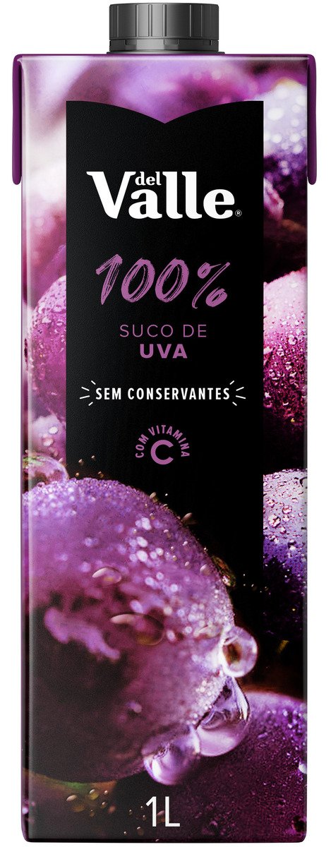 Suco Del Valle Frut 100% Uva 1L
